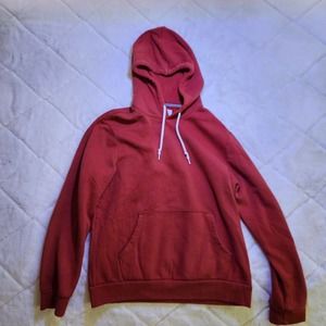 Red Pull Over Hoodie Medium Old Navy